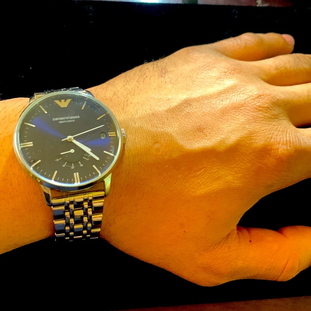 Emporio Armani Meccanico brand new condition 👌🏽